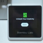 Bambu Lab A1 Mini　通電時の画面