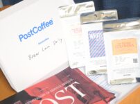ポストコーヒー　開封時の様子