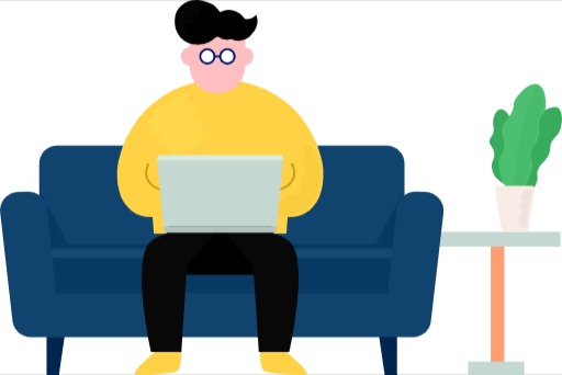 PCでブログ作業をする人